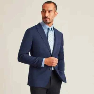 Bonobos Daily Grind Slim Fit Mens 42R NAVY Wool Suit Jacket NEW - Picture 1 of 16