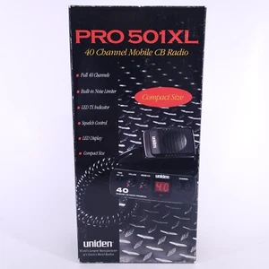 Uniden PRO 501XL 40-kanałowe kompaktowe mobilne radio cb – otwarte pudełko - Zdjęcie 1 z 8