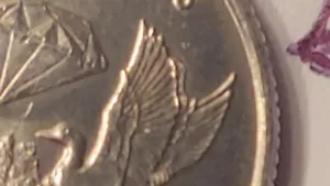 2003-P Arkansas State Quarter BU - (REVERSE) Extra Wing - Picture 1 of 12