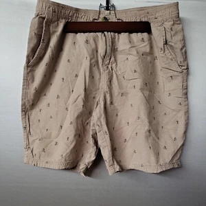 Method Men’s Large Tan Bermuda Shorts Cactus Detail - Picture 1 of 7
