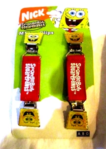 Unisex Kid's Red SpongeBob SquarePants Character Mittens Gloves Clips-Brand New! - Picture 1 of 6
