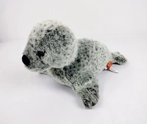Adventure Planet 13" Plush Stuffed Animal Toy Den Gray Spotted Harbor Seal - Picture 1 of 8
