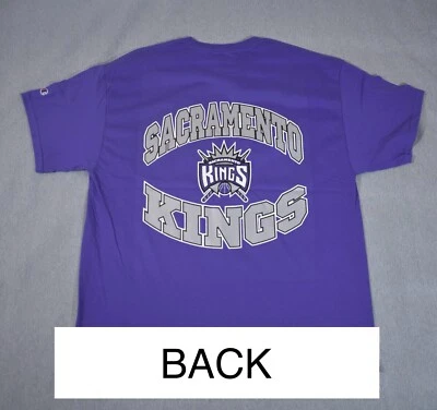 Camiseta F/B Sacramento Kings XL 90s Camiseta Vintage Campeón Jason Williams Jersey Foto 1 de 4