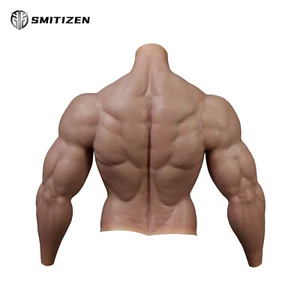 SMITIZEN Tuta Muscolare Super Maschile Silicone Seconda Mano Costumi Halloween - Foto 1 di 18