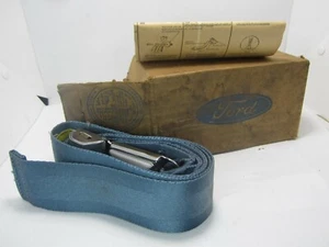 81-86 Granada Cougar LTD Marquis Inside Seat Belt Blue NOS E2DZ-54611B60-A - Picture 1 of 5