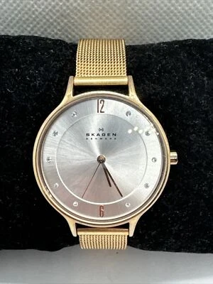 Reloj pulsera de cuarzo Skagen SKW2151 para mujer de malla de acero inoxidable con esfera analógica AEA290 Foto 1 de 4