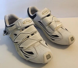 NORTHWAVE TYPHOON EVO SBS CARBON Road Cycling Shoes White US 6.5 / EUR 38.  NOS - Picture 1 of 9