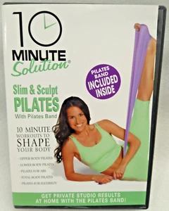 DVD 10 Minute Solution: Slim and Sculpt Pilates (DVD, 2007) - Picture 1 of 8
