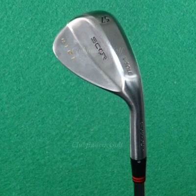 SCOR V-Sole 4161 Form Forged 57° Wedge KBS Tour Genius 12 Steel Firm Flex - Image 1 of 2
