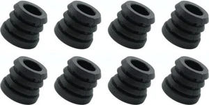 Design61 8x Gewindestopfen Justierstopfen Tubo Redondo Ø28 MM 1,5 -2MM M8 Rosca - Imagen 1 de 6