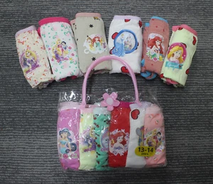 Disney Princess~ Girl's Knickers Pants Briefs 6 PACK UNDERWEAR 3-14 Years - Picture 1 of 3