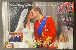 HUNGARY 2011 STAMP ON STAMP WEDDING PRINCE WILLIAM STAMPS ON STAMPS -S15732-1 - Picture 1 of 1