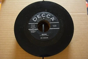 BOB BECKHAM "CRAZY ARMS / BELOVED" 45 RPM 7" SINGLE VG DECCA - Picture 1 of 4