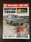 Motor Trend Magazine June 1962 AMC Rambler American - Mickey Thompson - Cyclops