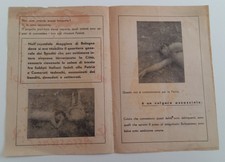 R.S.I. 1944 opuscolo 4 pagine LA VERITA' DOPO LA BATTAGLIA DI PORTA LAME-T295