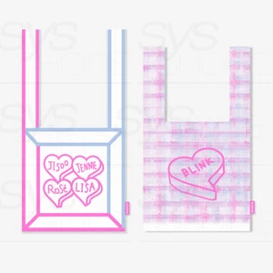 BLACKPINK offizielle Waren 5th ANNIVERSARY Tragetasche + Tracking-Nummer - Bild 1 von 5