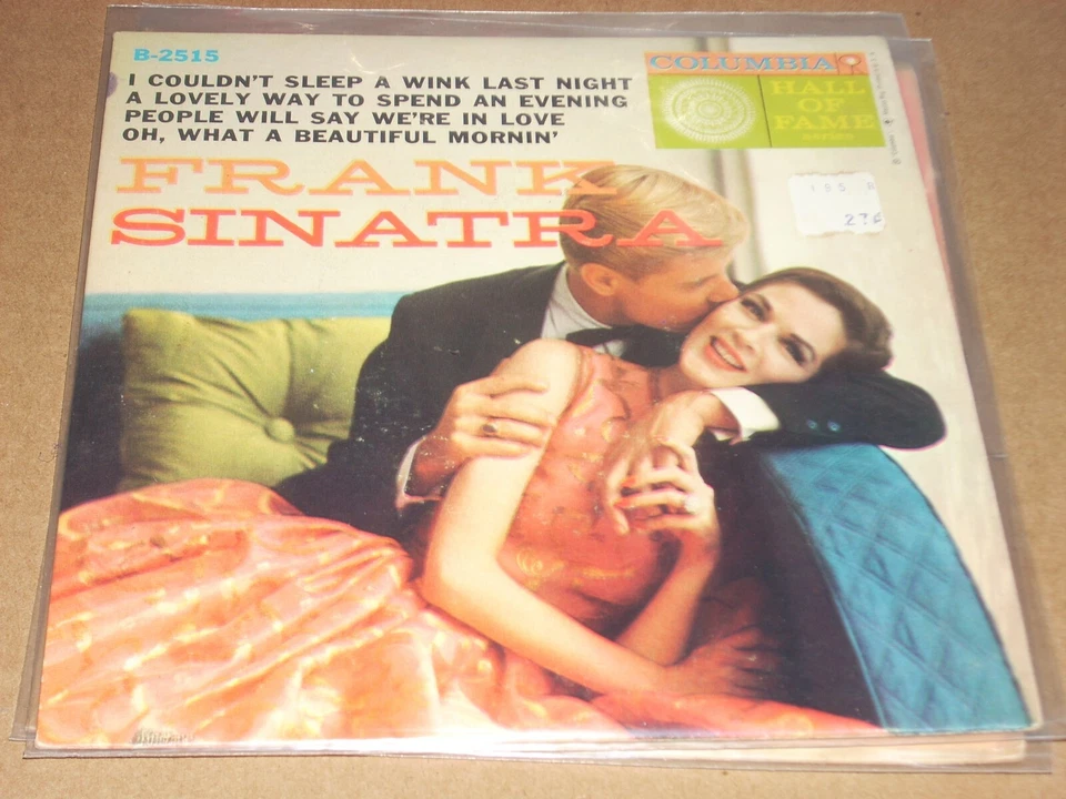 FRANK SINATRA i couldn't sleep last night ( jazz ) 7"/45 columbia 2515 - Image 1 of 1
