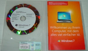 Microsoft Windows 7 Ultimate 32-Bit Update Upgrade Vista deutsch KEIN Recovery - Bild 1 von 1