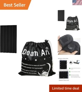 Anywhere Portable Blackout Curtain/Adjustable Blackout Shades/Temporary Black... - Picture 1 of 11
