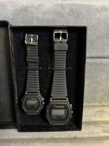 Vintage Camelot LED MEN and WOMEN Watch Set NEW In Original Box and Instructions - Picture 1 of 5