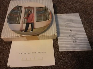 NEW. Elvis Presley Collectible Plate. EnteringThe Studio. See Description - Picture 1 of 5