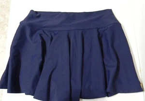 Pinspark Damen Tennisrock dunkelblau Plissee mit Taschen Shorts Größe XL - Bild 1 von 4