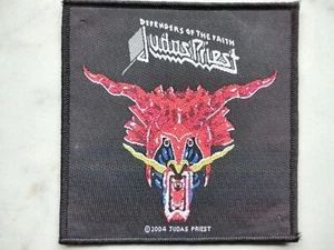 JUDAS PRIEST PATCH Original 2004 Vintage Aufnäher 9,5x10cm Heavy Metal - Imagen 1 de 2