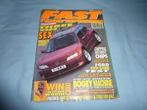 FAST CAR MAGAZINE - NOVEMBER 1995 - SIERRA / GOLF / FIESTA /R19 / ESCORT - Picture 1 of 3