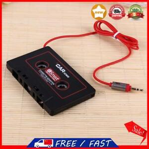 3.5mm Jack Plug Car Tape Converter Cassette Aux Adapter for iPhone MP3 AUX Cable