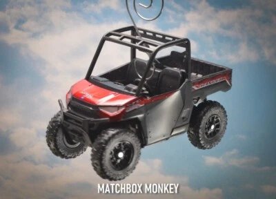 定制 Polaris Ranger XP 1000 全地形车 4x4 雅马哈本田圣诞树装饰品 1/24 — 第 1/4 张图片