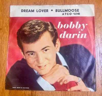 Bobby Darin DREAM LOVER / BULLMOOSE (ROCK N ROLL 45/PS) #6140 Foto 1 de 4