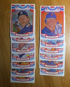 Lote de 13 tarjetas de béisbol Donruss Diamond Kings 1984 - Imagen 1 de 1