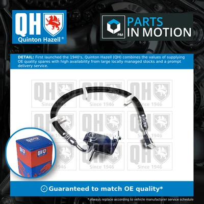 Manguera de freno compatible con JAGUAR S TIPO X200 3.0 Delantera Derecha 04 a 07 Hidráulica Calidad QH Foto 1 de 4