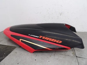 HONDA 02 03 AQUATRAX F12 2002 F12X TURBO CAPÓ INFERIOR DELANTERO TAPA ALMACENAMIENTO TAPA ROJA - Imagen 1 de 8