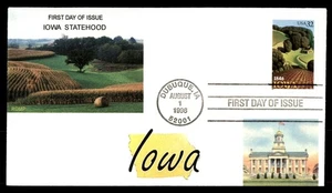 Mayfairstamps US FDC 1996 Iowa statehood anniversary First Day Cover aau_49235 - Picture 1 of 2
