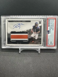 2021 Panini One JUSTIN FIELDS 3 Color Rookie Patch Auto RPA RC /30 PSA 9 - Picture 1 of 3