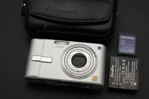 Panasonic Digital Camera Lumix DMC-FX10 6.0MP Silver Tested - Picture 1 of 5