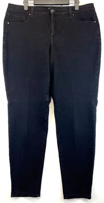 Style & Co. Jeans - Mujer Talla 14 - Negro - Pierna ajustada con curvas - Elástica (4151) Foto 1 de 4