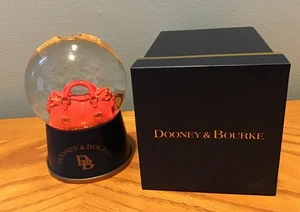 Dooney & Bourke "Limited Edition Holiday 2017" Desktop Snow Globe - Picture 1 of 6