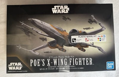 Bandai Star Wars: The Rise of Skywalker Poe's X-Wing Fighter 1/72 Model Kit - Image 1 of 4