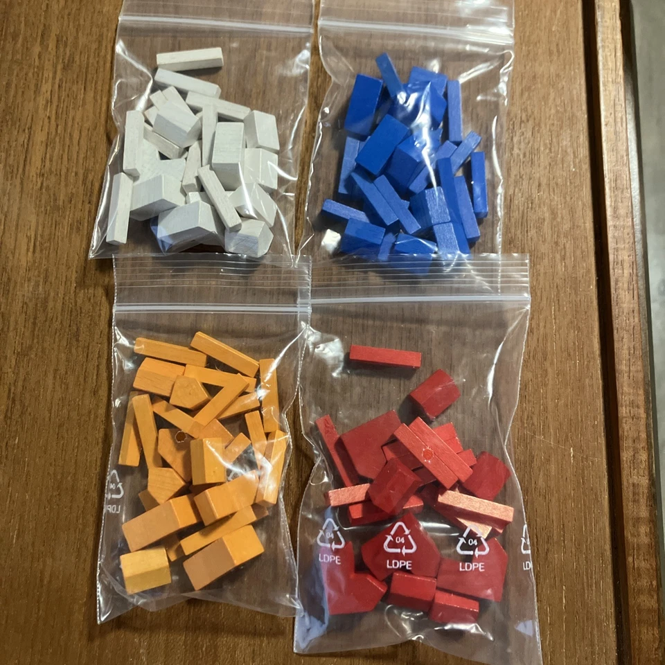 Los Colonos de Catán Piezas de Repuesto 96 Asentamiento de Madera City Road Completo Foto 1 de 1