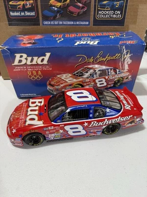 RARE* Dale Earnhardt Jr. #8 Budweiser U.S. Olympic Team 2000 1/18 Nascar Diecast - Image 1 of 4