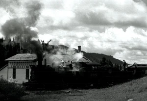 Fotografia treno 5x3,5 vintage - Foto 1 di 1