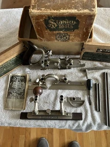 Stanley Sweetheart 45 Complete With Box And 23 Cutters Counting The Slitter . - Picture 1 of 23