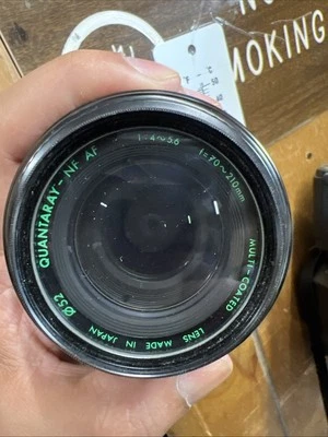 Quantaray NF AF 70-210mm f4-5.6 Multicoated Zoom Lens - Image 1 of 4