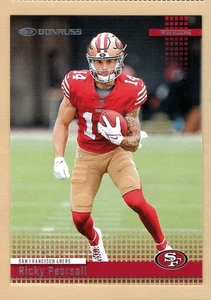2024 Panini Donruss Football RICKY PEARSALL Retro 2004 #33 49ers - Foto 1 di 2