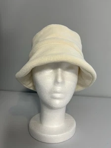 Merona Fleece Fischerhut Damen Einheitsgröße Winter weiß warm elfenbein Poly-Mischung - Bild 1 von 11
