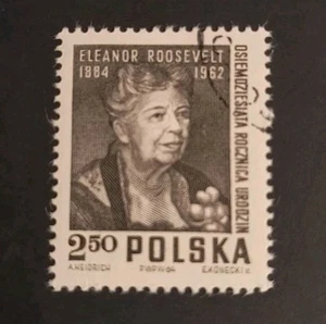 POLAND Scott No. 1272 E. Roosevelt Used - Picture 1 of 2