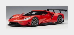 1:18 Autoart Ford Usa Gt Le Mans Plain Body Version 2019 Red AA81811 Modellino - Foto 1 di 2