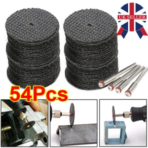 54PCS 32 mm REINFORCED RESIN CUTTING DISC KIT ROTARY  TOOL & DREMEL - Picture 1 of 9